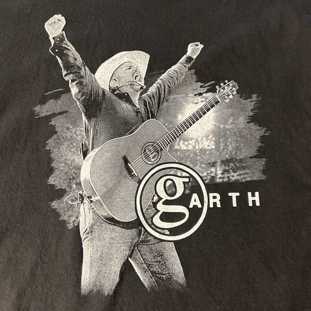 Garth Brooks XL Stadium Tour 2021 Short Sleeve Black‎ T-Shirt Band T Country - Picture 9 of 9